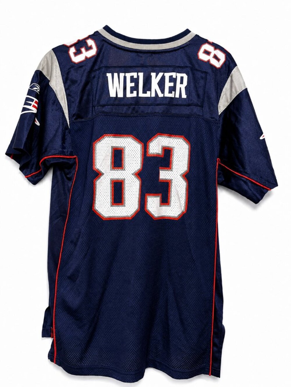 Vintage Reebok RBK New England Patriots Wes Welker On Field Jersey XL #83